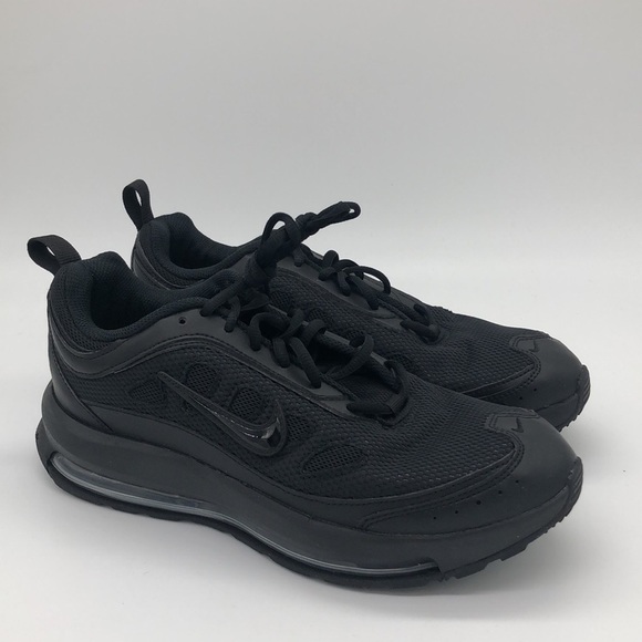 Used Nike Air Max AP CU4826 001 Black/Black-Black-Volt Men's Size 8 - Picture 4 of 7